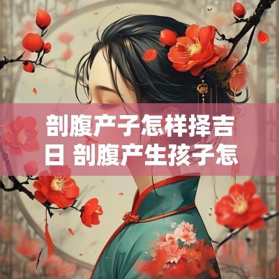 剖腹产子怎样择吉日 剖腹产生孩子怎么选择时辰