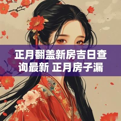 正月翻盖新房吉日查询最新 正月房子漏水翻盖吉日