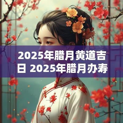 2025年腊月黄道吉日 2025年腊月办寿黄道吉日