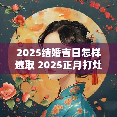 2025结婚吉日怎样选取 2025正月打灶台的吉日