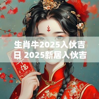 生肖牛2025入伙吉日 2025新居入伙吉日吉时