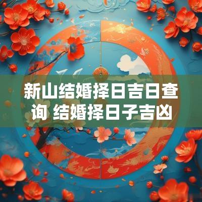 新山结婚择日吉日查询 结婚择日子吉凶
