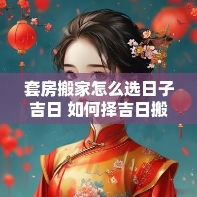 套房搬家怎么选日子吉日 如何择吉日搬家入住