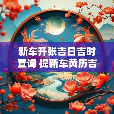 新车开张吉日吉时查询 提新车黄历吉日查询