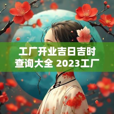 工厂开业吉日吉时查询大全 2025工厂开业吉日吉时查询表