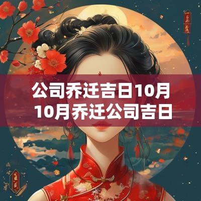 公司乔迁吉日10月 10月乔迁公司吉日一览表