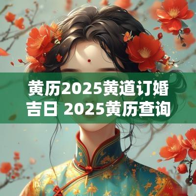 黄历2025黄道订婚吉日 2025黄历查询考试吉日
