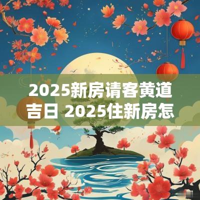 2025新房请客黄道吉日 2025住新房怎样择吉日