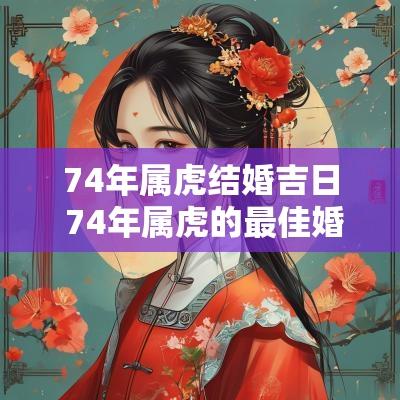 74年属虎结婚吉日 74年属虎的最佳婚配