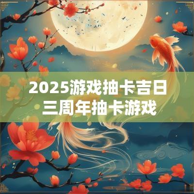 2025游戏抽卡吉日 三周年抽卡游戏