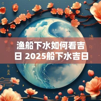 渔船下水如何看吉日 2025船下水吉日