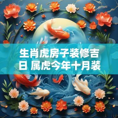 生肖虎房子装修吉日 属虎今年十月装修房子吉日