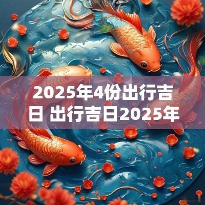 2025年4份出行吉日 出行吉日2025年二月份