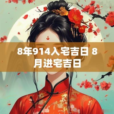 8年914入宅吉日 8月进宅吉日