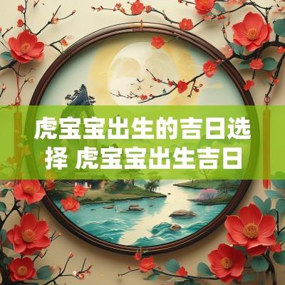 虎宝宝出生的吉日选择 虎宝宝出生吉日选择什么