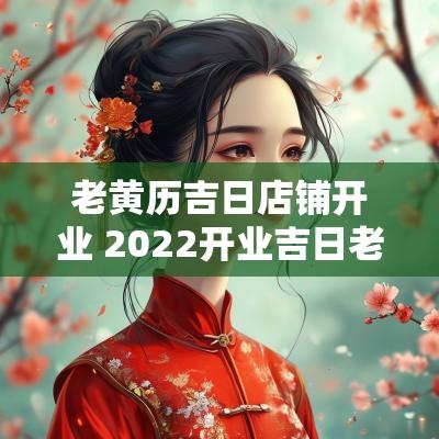 老黄历吉日店铺开业 2025开业吉日老黄历