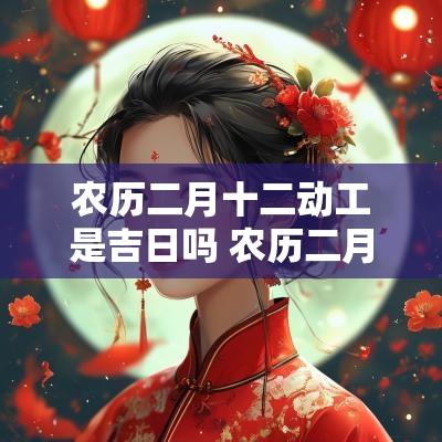 农历二月十二动工是吉日吗 农历二月十二动土吉日