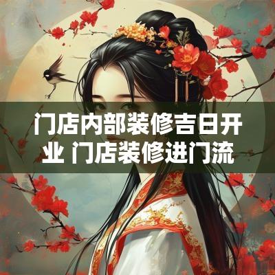 门店内部装修吉日开业 门店装修进门流程