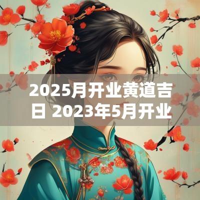 2025月开业黄道吉日 2025年5月开业黄道吉日吉时