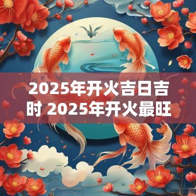 2025年开火吉日吉时 2025年开火最旺的吉日