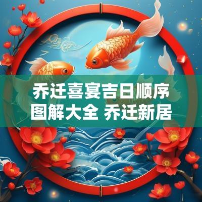 乔迁喜宴吉日顺序图解大全 乔迁新居吉日吉时对照表大全