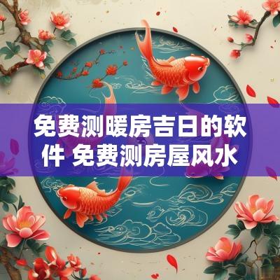 免费测暖房吉日的软件 免费测房屋风水的软件下载