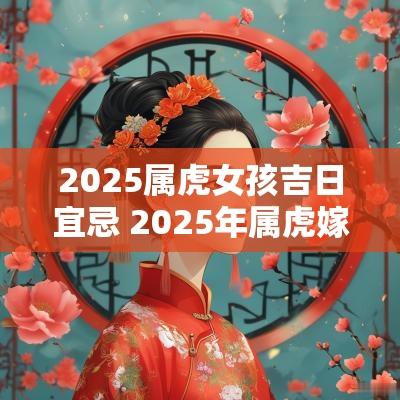 2025属虎女孩吉日宜忌 2025年属虎嫁娶吉日
