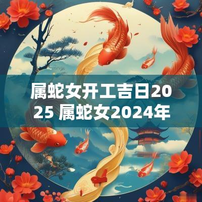 属蛇女开工吉日2025 属蛇女2025年结婚吉日有哪些