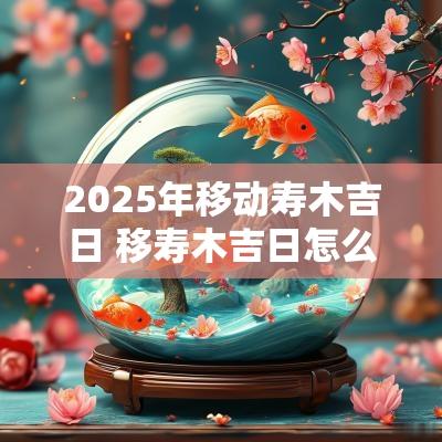 2025年移动寿木吉日 移寿木吉日怎么选