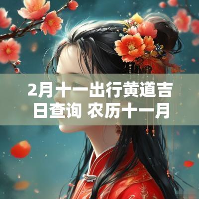 2月十一出行黄道吉日查询 农历十一月黄道吉日哪天好