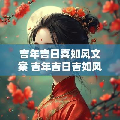 吉年吉日喜如风文案 吉年吉日吉如风文案
