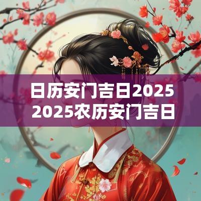 日历安门吉日2025 2025农历安门吉日查询