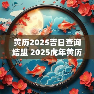 黄历2025吉日查询结盟 2025蛇年黄历吉日查询