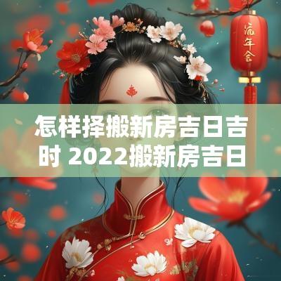 怎样择搬新房吉日吉时 2025搬新房吉日一览表
