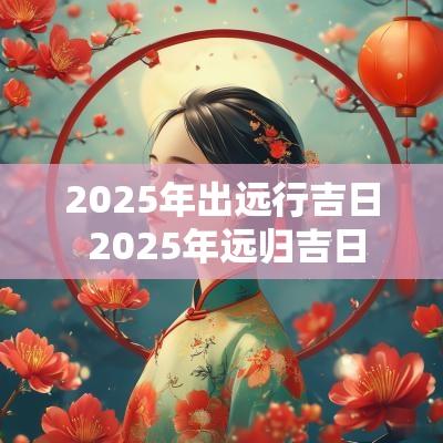 2025年出远行吉日 2025年远归吉日