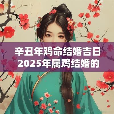 辛丑年鸡命结婚吉日 2025年属鸡结婚的吉日