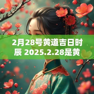 2月28号黄道吉日时辰 2025.2.28是黄道吉日吗