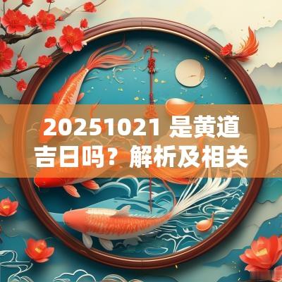 20251021 是黄道吉日吗？解析及相关信息, 如何选择吉日