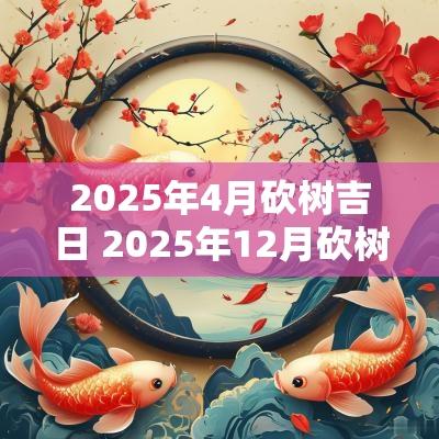 2025年4月砍树吉日 2025年12月砍树吉日