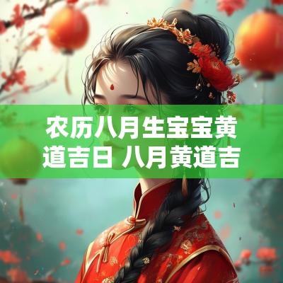 农历八月生宝宝黄道吉日 八月黄道吉日生宝宝