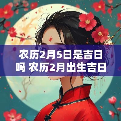 农历2月5日是吉日吗 农历2月出生吉日
