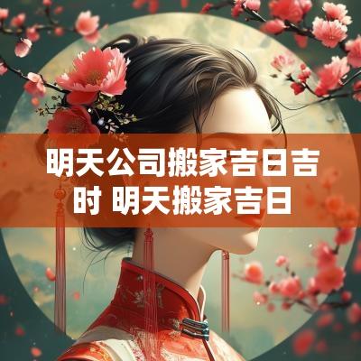 明天公司搬家吉日吉时 明天搬家吉日