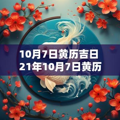 10月7日黄历吉日 21年10月7日黄历