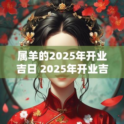 属羊的2025年开业吉日 2025年开业吉日