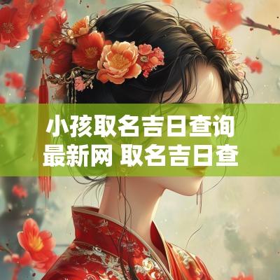 小孩取名吉日查询最新网 取名吉日查询大全最新