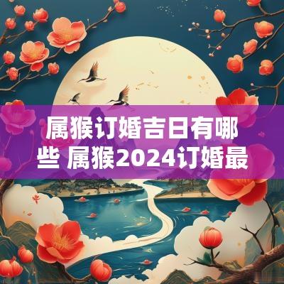 属猴订婚吉日有哪些 属猴2025订婚最好日子
