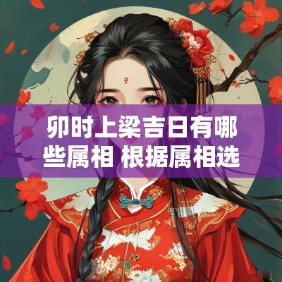 卯时上梁吉日有哪些属相 根据属相选择上梁吉日