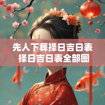先人下葬择日吉日表 择日吉日表全部图解