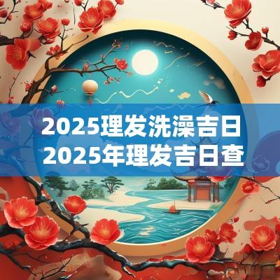 2025理发洗澡吉日 2025年理发吉日查询