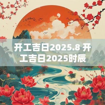 开工吉日2025.8 开工吉日2025时辰